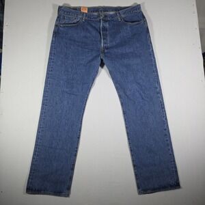 Levi's 501 Original Fit Jeans 40x32 NWT 2014 Deadstock NOS Med Stonewash Mexico